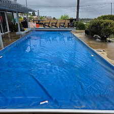 Poolside Concrete & Side Pathway Cleaning in Rancho Palos Verdes, CA 7